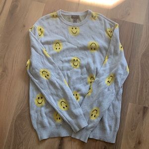 Forever 21 Smiley face sweater